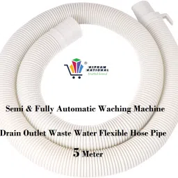 5 Meter Semi & Fully Automatic Washing Machine Outlet Drain Waste Water Pipe 5 Meter Semi & Fully Automatic Washing Machine Outlet Drain Waste Water Flexible Hose Pipe-13