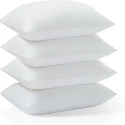 LUXURY Foam Solid Cushion Pack of 4-image-3