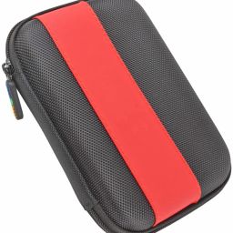 StealODeal Red Shockproof Case for All 2.5 inch Hard disk case-25
