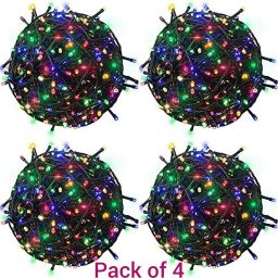 40 LEDs 12 m Multicolor Color Changing Ball Rice Lights-image-16