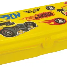 Go School Hot Wheels Art Polypropylene Pencil Box-picture-31