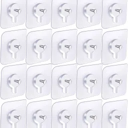 (PACK OF 10)Multipurpose use bathroom and kitchen storage hook 1.291 Hook 1-image-78