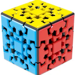 Gear Cube 3x3 Stickerless Twisty 3D Puzzle Smooth Mechanism-image-41