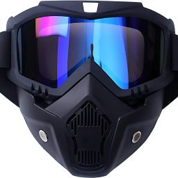 Riding Armor Face Protective Cover Windproof Multicolor Glasses with Dust Filter Anti-fog Sand-proof Bike Riding Face Mask Blowtorch, Laboratory, Power Tool, Welding, Wood-workingSafety Goggle-21