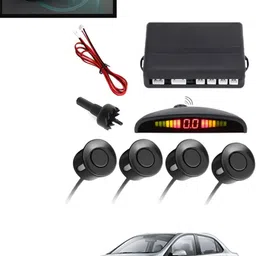 maties Universal Black 4pcs Reverse Parking Safety Sensor For Car-315 Black Waterproof Parking Sesnor With Led Display For Vehicle -315 Parking Sensor-picture-46
