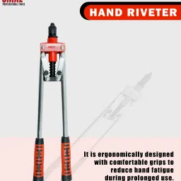 OPAL 18-inch(450mm) Professional Hand Riveter Nozzles : 3.2mm, 4.0mm, 4.8mm Heavy Duty Fast Hitting Rivet Gun-image-78