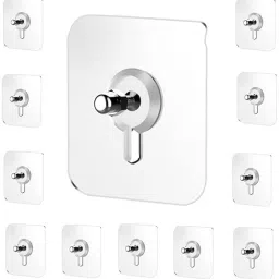 Glossy Shower Rod Hook-image-66