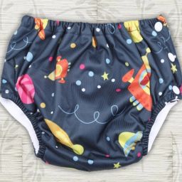 Swimming Pants Reusable Swimwear Diaper Pants For Unisex- Set Of 3(0-36 Months)-image-5