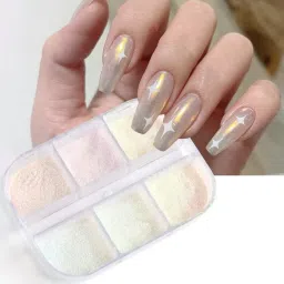 6 Chrome Nail Powder Metallic Mirror-image-94