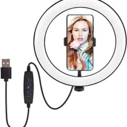 Webilla 26cm Dimmable LED Studio Camera Ring Light Phone Video Light Lamp Selfie Ring Flash Ring Flash-picture-20