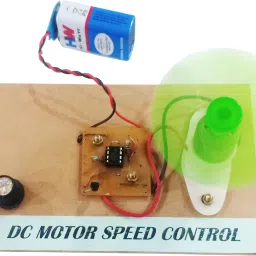 DC Motor Speed Control Physics Working Project Educational Kit for Class 10 & 12-20