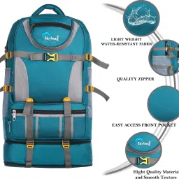 Large 50 L Laptop Backpack 50L Expandable Backpack for Travel, Hiking, and Mountaineering For Men And Women-picture-15