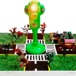 Traffic Lights Model - Decorative Science Working Model for School and College Project-16