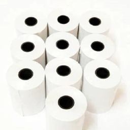 58mm x 25 Mtrs_Pack of 10 Rolls Thermal Paper/Billing Machine/POS Machine Rolls with Thick paper fine class black colour printing Thermal Cash Register Paper-image-97