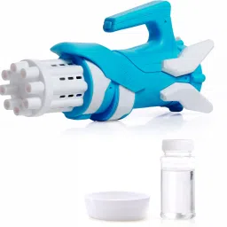 8-Hole Gatling Bubble Gun With 100ml Bubble Liquid Solution 100% Safe for Kids Toy Bubble Maker-image-51