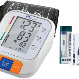 Dr. Morepen Blood Pressure Monitor BP 15 with Digital Thermometer & Glucometer Bp Monitor-36