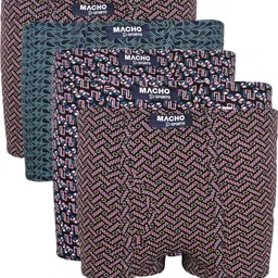 macho Pack of 5 Solid Men Trunk-picture-40