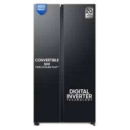 SAMSUNG 653 Litres 3 Star Side by Side Refrigerator with AI Energy Mode (RS76CG8113B1HL, Black DOI)-picture-12