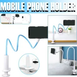 TECHGEAR Gooseneck Cell Phone Holder, Clamp Universal Lazy Clip Hands Free Flexible Mobile Holder-picture-5