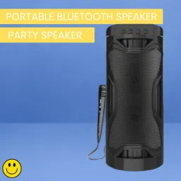 SACRO Bubble(PORTABLE BLUETOOTH PARTY SPEAKER) Dynamic Thunder Sound & Karaoke MicE369 30 W Bluetooth Party Speaker-image-13