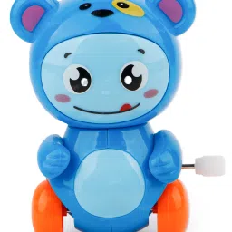 Wind-Up Animal Toy for Kids Clockwise Turn Key Vehicle Crawling Toys Rattle-10