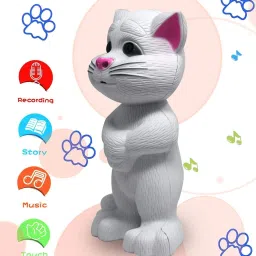 vachasya Talking Tom Toy. A Intelligent Tom CAT with Touching, Talking & Voice Feature image 5