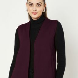 brinns Solid Women Waistcoat-picture-13