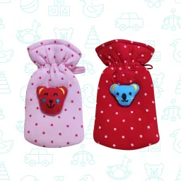 Soft Hosiery Dark Dotted Print Baby Feeding Bottle Cover, Suitable for 60-125ML-picture-18