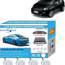 White Reverse Parking Sensors for Punto 2009 to 2019 White Reverse Parking Sensors for Punto 2009 to 2019 Parking Sensor-picture-10