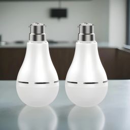 Charging bulb 12W LED & 2000mAh battery 4hrs emergency light pack of 2 bulbV4487 4 hrs Bulb Emergency Light-image-93