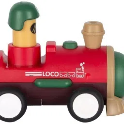hinik Push and Go unbreakable toy Set for Kids _ 1 pis Train image 2