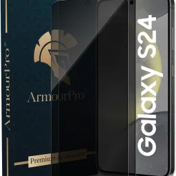 ArmourPro Edge To Edge Tempered Glass for Samsung Galaxy S24 5G, Samsung S24 5G, Samsung S24, Privacy Anti Spy Glass-image-23