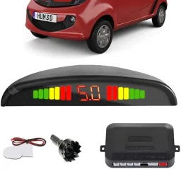 PKNA1166 White Car Reverse Parking Sensor with LED Display 4 Sensor PKNA1166 Parking Sensor-picture-14