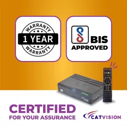 Catvision FreeDish Set Top Box Non Wifi Media Streaming Device image 4