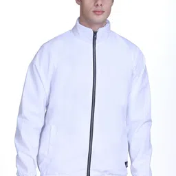 SANHOK Waterproof Polyester Windcheater Sports Gym Running Travel Sunscreen Jacket Solid Men Wind Cheater-image-93