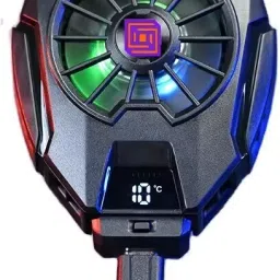 Cubonic X Memo DL05 With Display RGB Cool Lights On/Off Button Adjustable Clamp Fit 1 Fan Cooling Pad-20