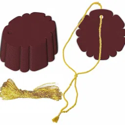 Flower Design Writable Tag with String for Gift Tag Greeting Card-image-78