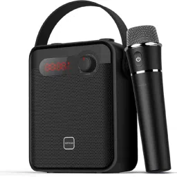 Mic with Speaker For Singing, PA, Stage Announcement – Bluetooth 5.0 25 W AV Control Amplifier-20