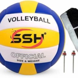 Fancy volleyboll bolls With Nylons net And With Air pump Volleyball - Size: 4-image-55