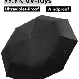 3 Fold Automatic Plain Umbrella-picture-17