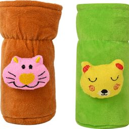 da anushi Soft Hosiery Baby Feeding Bottle Cover – Easy to Grip, Suitable for 60-125 ML-picture-29