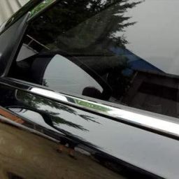 ds enterprise Lower Window Garnish Chrome for Mahindra Xuv 3XO All Models Chrome MAHINDRA XUV Side Garnish image 3