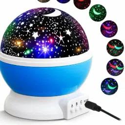 Night Light Lamp Projector,Star Rotating Light ( Multicolor ) Table Lamps Lamp Shade-41