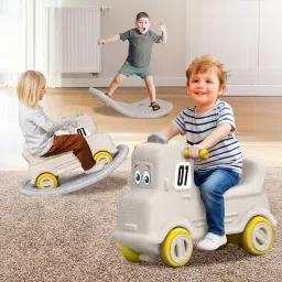 Rock N Ride Push Ride-on for Kids with Injury Free Round Edges and Silent Wheels Rideons & Wagons Non Battery Operated Ride On-4