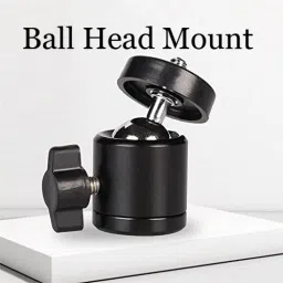 SOJUBA 360° MultiFunctional Ball Head 1/4"Thread Shoe Mount Adapter mobile holding clip Tripod, Tripod Ball Head, Monopod, Monopod Kit, Tripod Bracket, Tripod Clamp, Tripod Kit-28