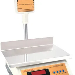 Goldtech Kanchan Table Top Scale Weighing Machine for Shop, Factory, Office, Max 30kg/5g Weighing Scale-25
