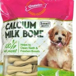GNAWLERS CALCIUM MILK BONES FOR DOGS/PUPPIES , DOGS TREATS , 290g Milk Dog Treat-image-3