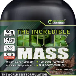 nutrition hulk mass 1kg Weight Gainers/Mass Gainers-image-67