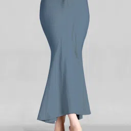 house of common FISH CUT GREY XL Lycra Blend Petticoat-image-12