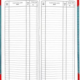 R K Day Book R K Day Book, No. 4, 200 Pages, Pack of 1 2-Part Hard Bound-image-43